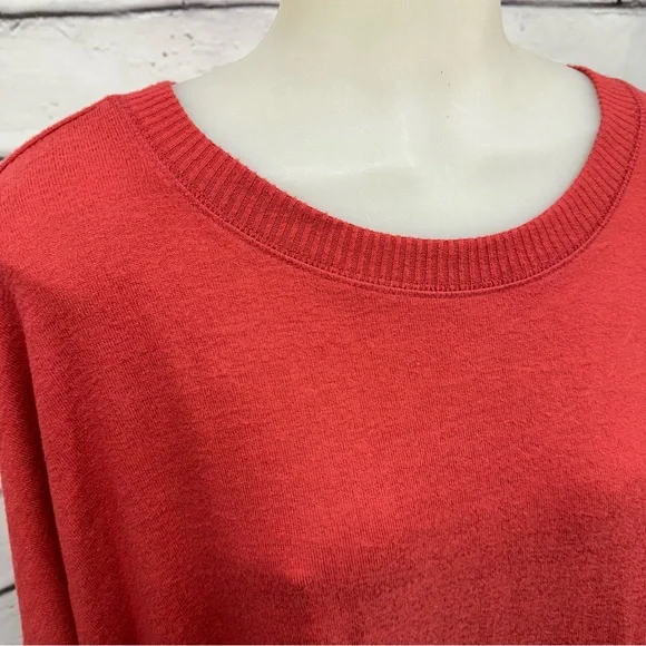 LUCKY BRAND Plus XXL soft Sweatshirt Side slits Raglan Long Sleeve casual - Picture 8 of 17